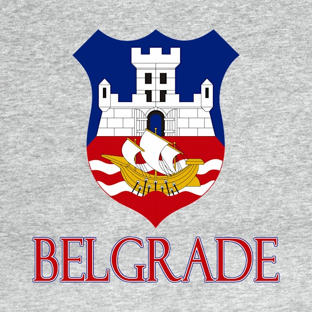 Belgrade, Serbia  - Coat of Arms Design by Naves